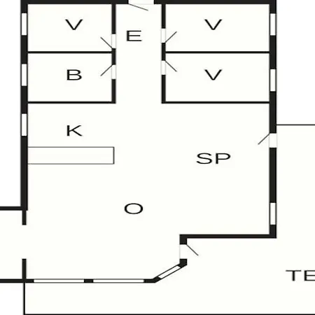 度假居 6 Person In *